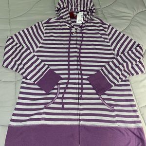 NWT Women’s Thermal Knit Zip-up Jacket